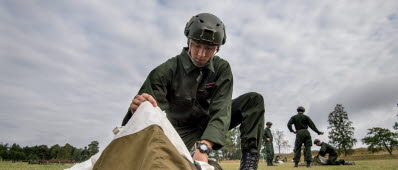 Grundutbildning fallskärmsjägare