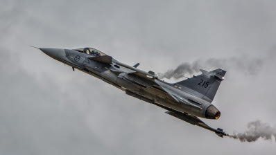 Jas 39 Gripen.