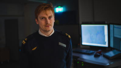 Markus arbetar som försvarsingenjör inom flygvapnet