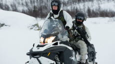Armens jägarbataljon genomför övningar i Kablafjällen norr om Kvikkjokk.