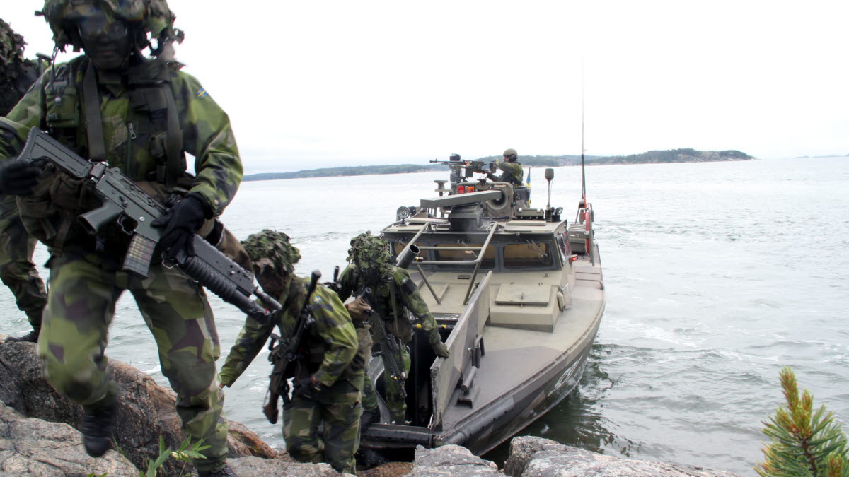 Amfibiesoldat Försvarsmakten Amfibiesoldat Försvarsmakten